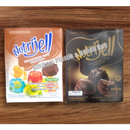 

Nutrijell Jelly Powder Coklat BOX 30gr (isi12) / Nutrijel Coklat / Nutrijel Dark Coklat 30gr Pak (isi12)