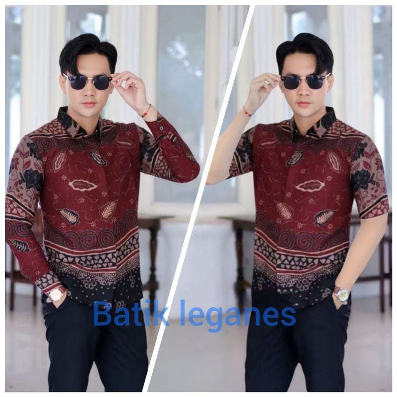 Kemeja batik super mewah dan keren kemeja murah harga promo baju pria seragam kerja kemeja ootd leba