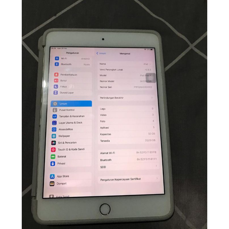 iPad mini 4 second wifi only iBox