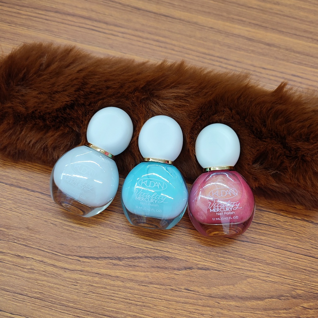 Kudan Vitality Mercury Nail Polish 12ml / Kutek Cantik & Bagus Murah Harga Grosir Bisa Cod