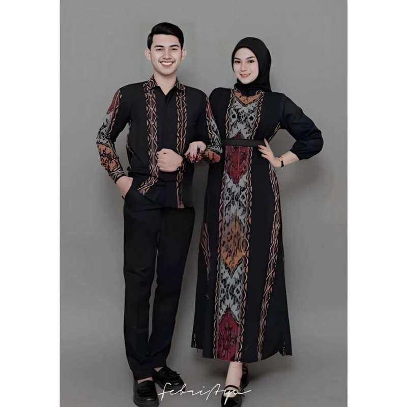 naura dress couple tenun couple tenun pasangan