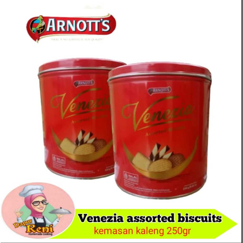 

Arnott's venezia assorted biscuits 250 gram