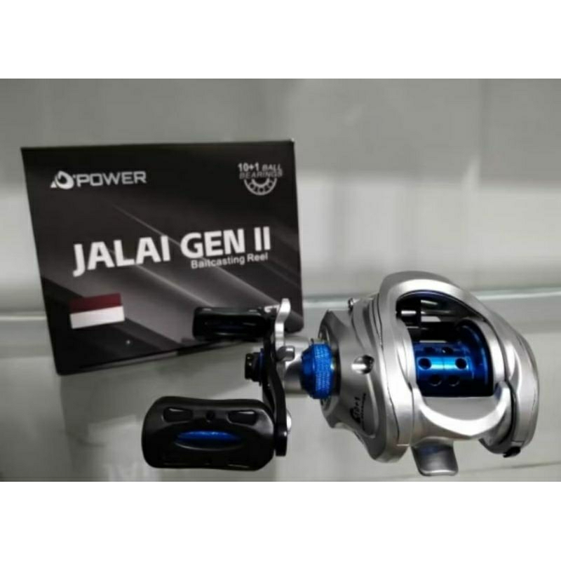 reel BC D power Jalai Gen 2 drag 10kg clicker drag