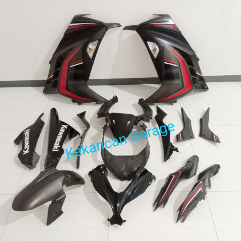 Fullbody fairing set original Ninja 250fi ABS (2016 / 2017)