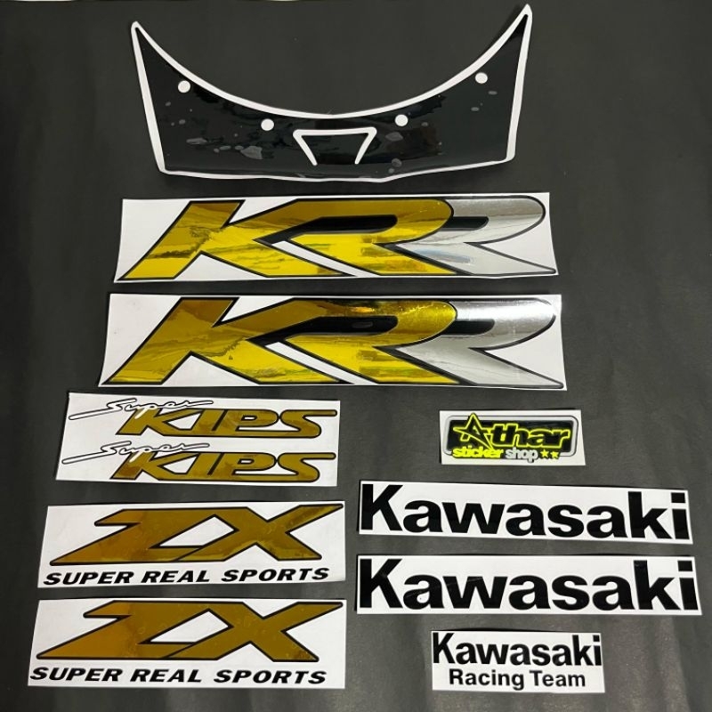 STRIPING NINJA RR OLD 150 CBU STIKER STRIPING ZX VARIASI NINJA ZX RR NINJA CBU