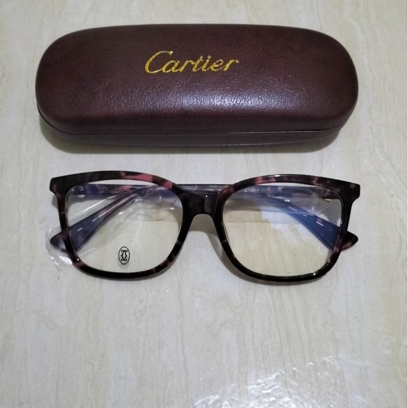 frame kacamata wanita Cartier0493 kacamata frame