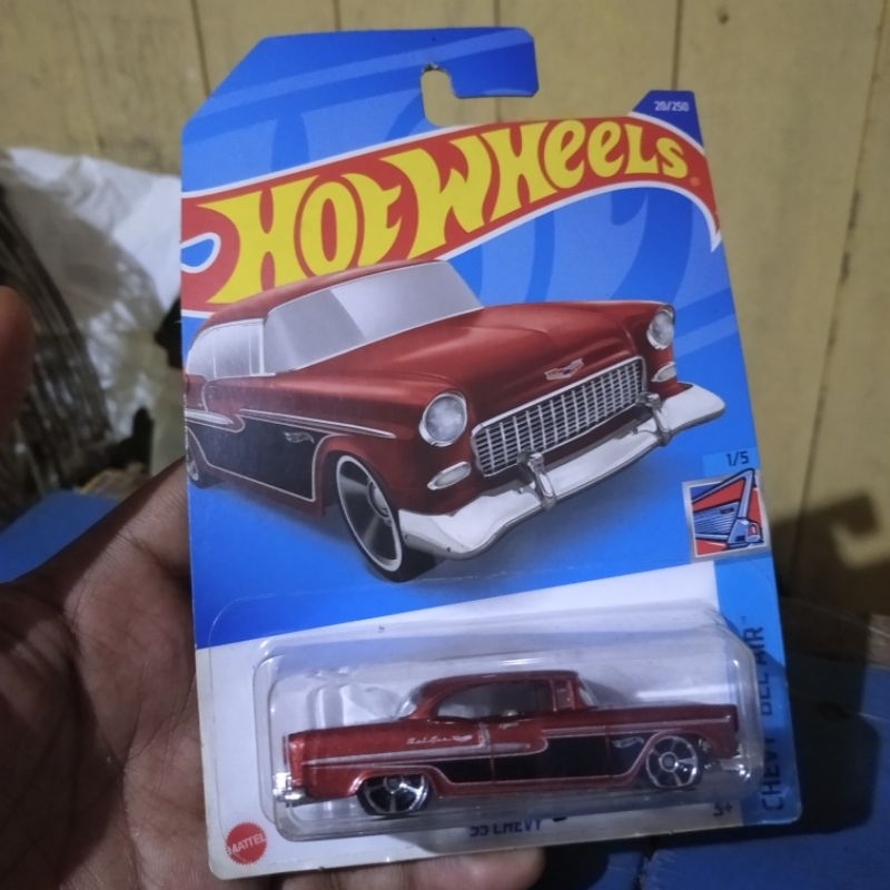 hot wheels 55 chevy