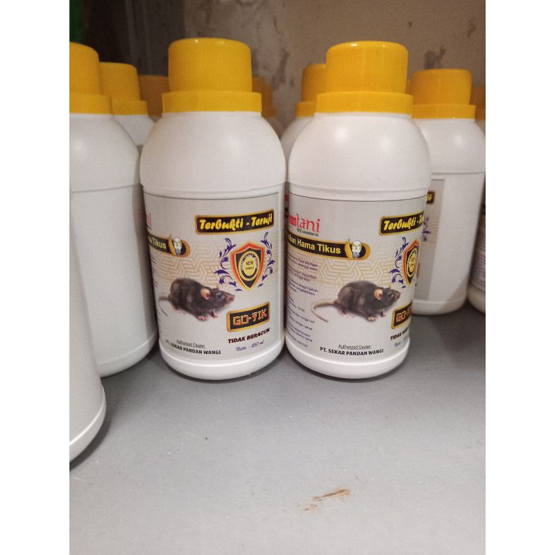GOTIK CAIRAN HERBAL PENGUSIR TIKUS PADA TANAMAN PETANI