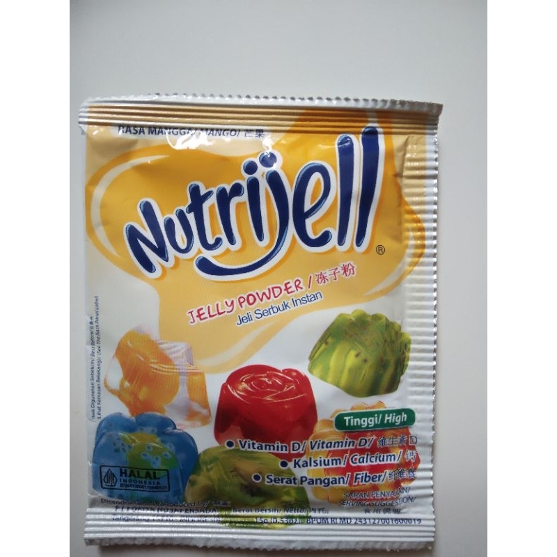 

Nutrijell Jelly Powder Rasa Mangga Kemasan 15 Gram