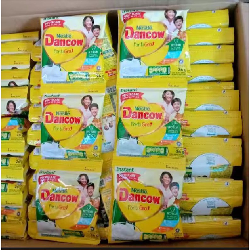 

susu dancow putih full cream sachet - vanila (1 pcs)