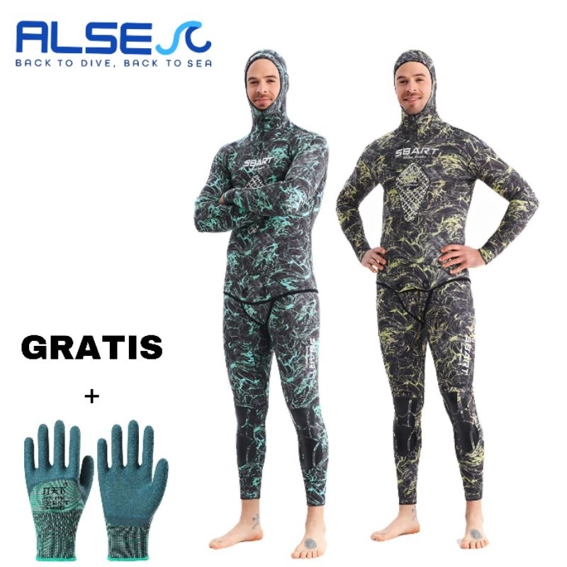 WETSUIT SBART 3MM , BAJU SELAM, BAJU RENANG,  COCOK UNTUK SPEARGISHING, FREEDIVING, SCUBA DIVING