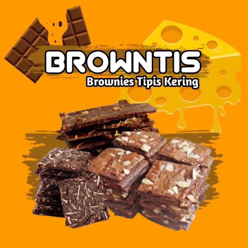 

BrownTis Brownies Tipis Kering Coklat Yasmin