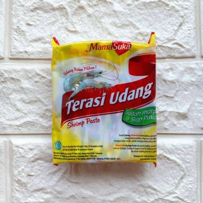 

Mama Suka Terasi Udang 4gr isi (20pcs)