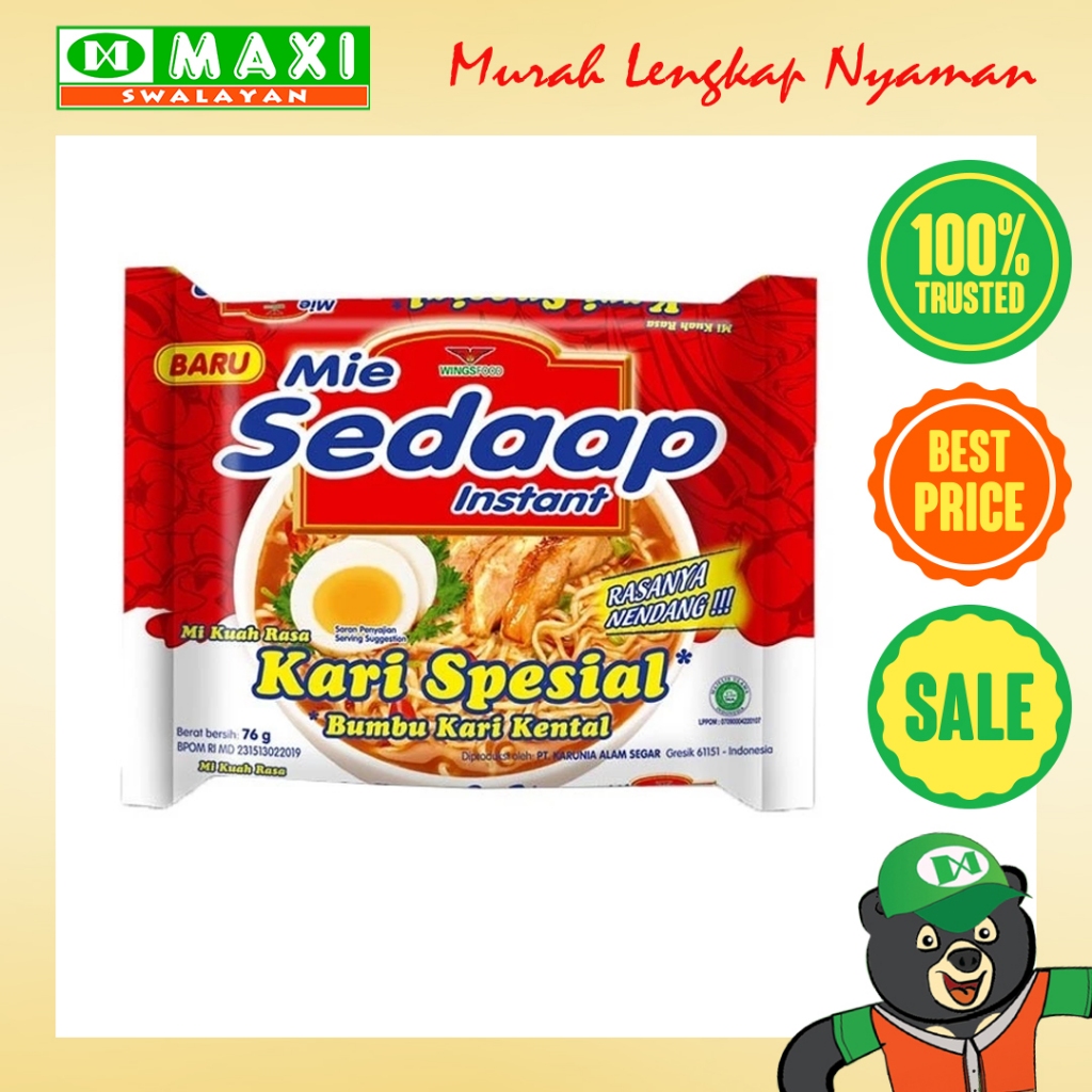 

Mie Sedaap Kari Kental 80gr