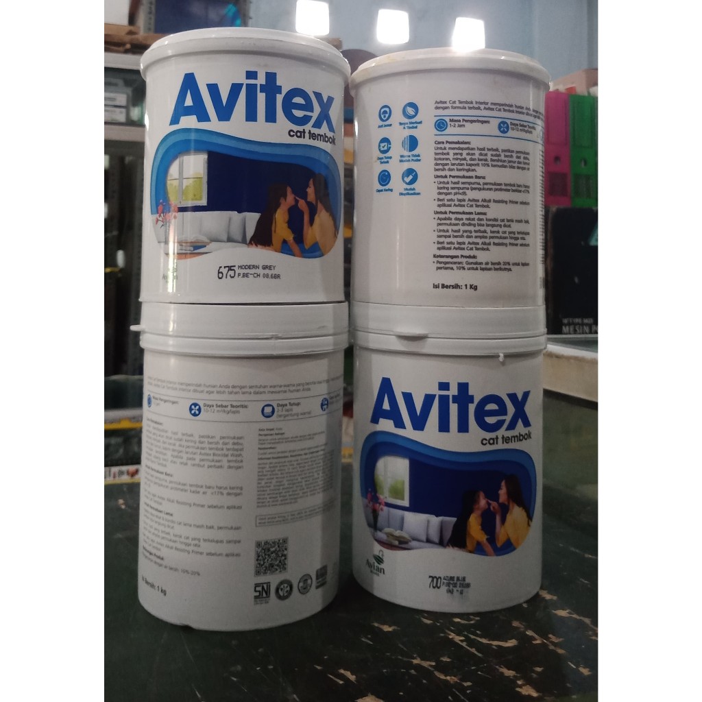 Avitex Cat Tembok 1Kg 1 KG