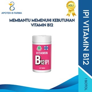 IPI Vitamin B12 1 Botol - Suplemen Vitamin B12