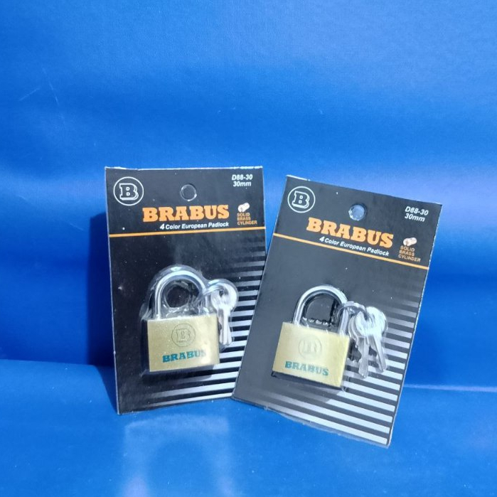 Gembok Pintu Gembok Pagar Gembok Kuning Brabus Kunci Gembok Kuning