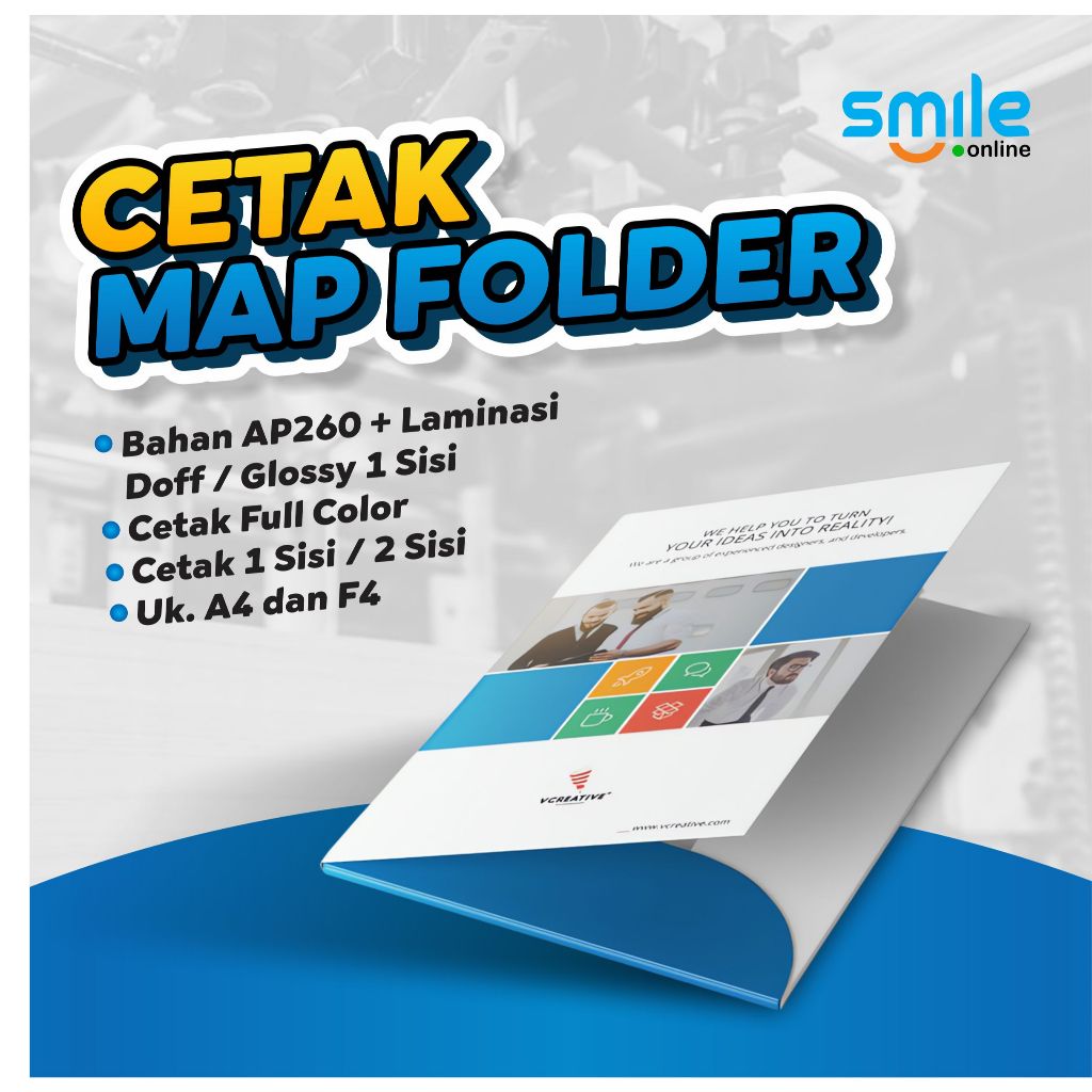 

CETAK MAP FOLDER CUSTOM UNTUK KANTOR, SEKOLAH, EVENT, DLL
