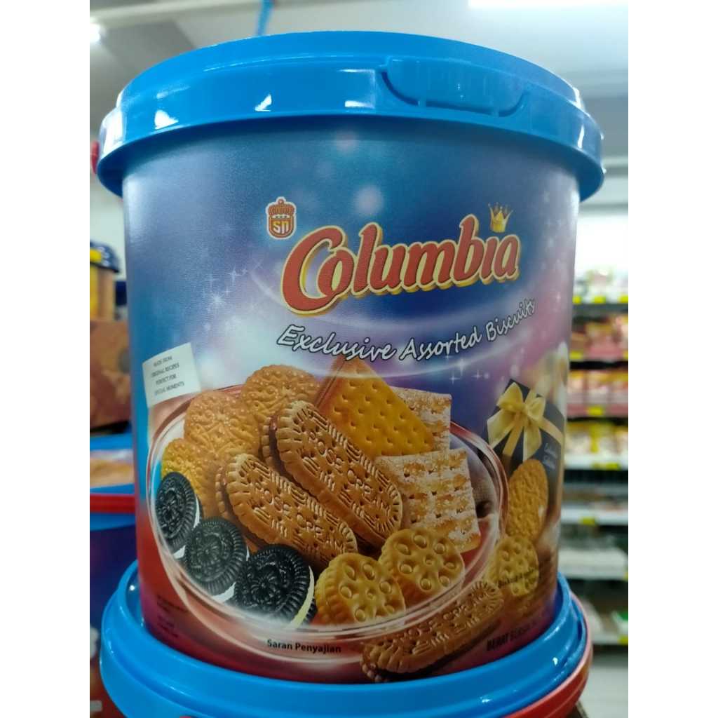

Roti Kaleng Columbia Assorted Edisi Lebaran 350 gram