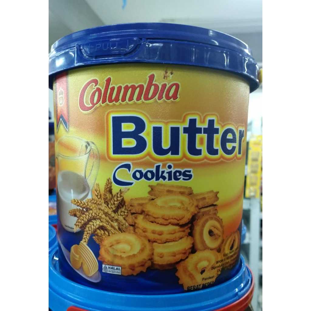 

Roti Kaleng Columbia Butter Cookies 350 gr Edisi Lebaran