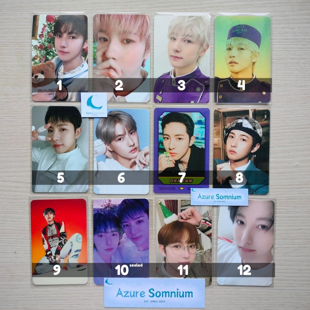 

[BONUS POLAROID] Photocard Official Renjun NCT Dream / All About Renjun / Official / Original