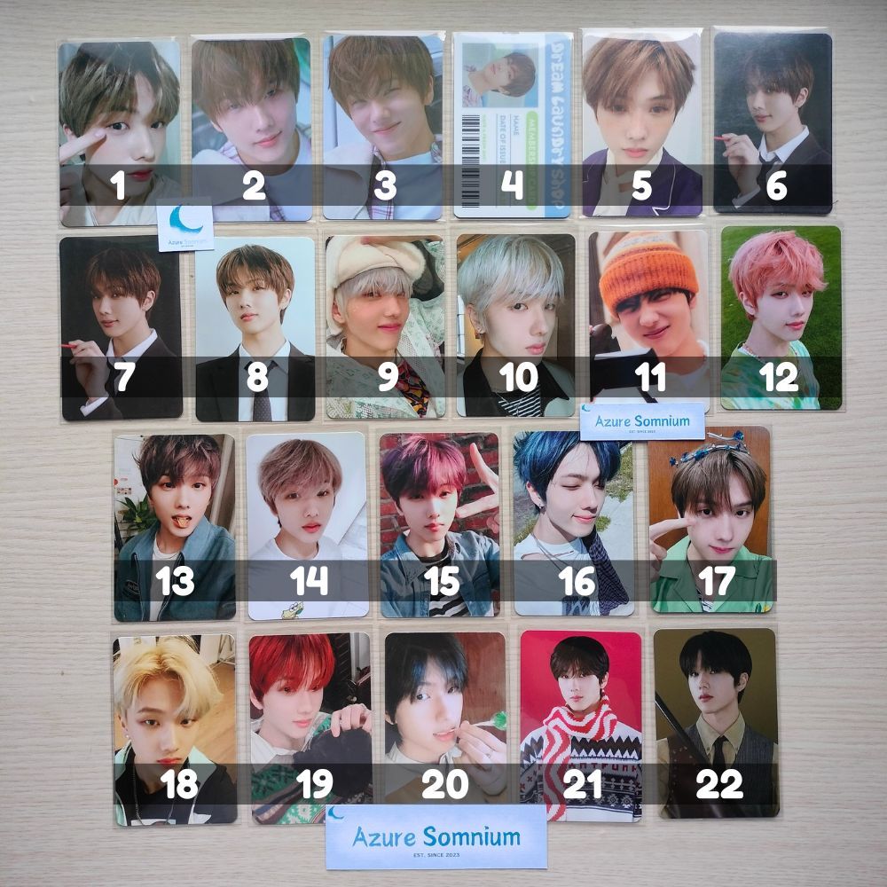 

[BONUS POLAROID] Photocard Official Jisung NCT Dream / All About Jisung / Official / Original