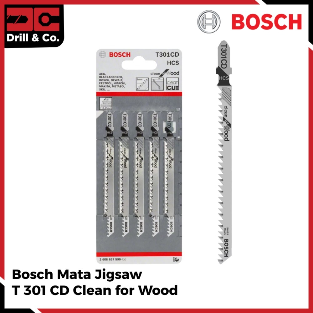 Bosch Mata Jigsaw T 301 CD For Wood