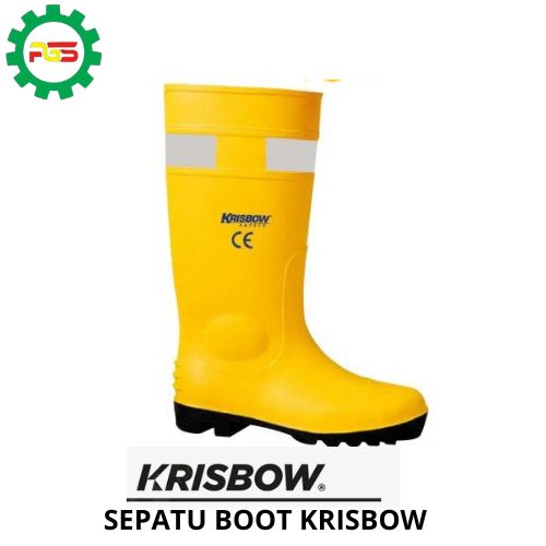 Sepatu Boots Safety / Krisbow Boots / Sepatu Boot Safety Murah