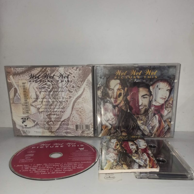 CD&kaset Wet Wet Wet-Picture This Import