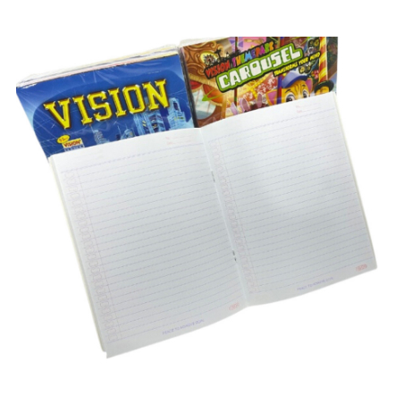 

Buku Tulis Vision 32 Lembar 1 Pak (Isi 10 Buku) / Sd / Smp Murah Bagus