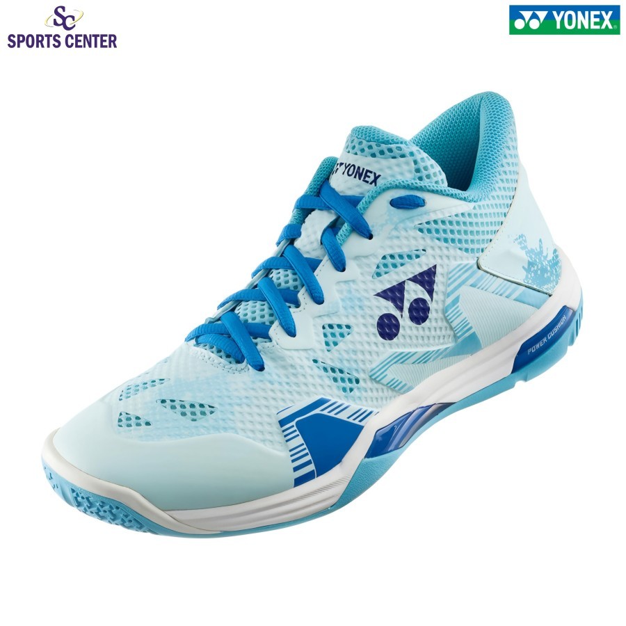 New Sepatu Badminton Yonex SHB Power Cushion Eclipsion Z3 MID / SHBELZ3MD Light Blue