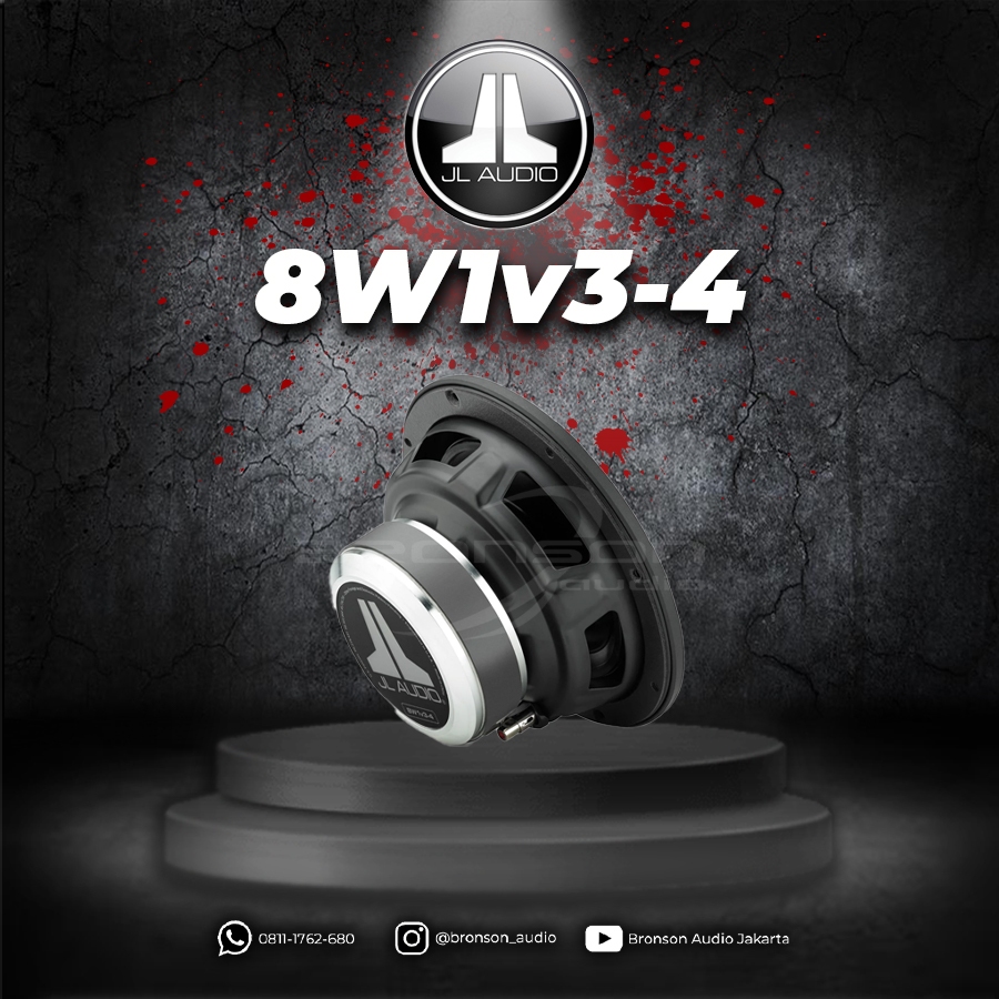 SUBWOOFER JL AUDIO 8W1v3-4