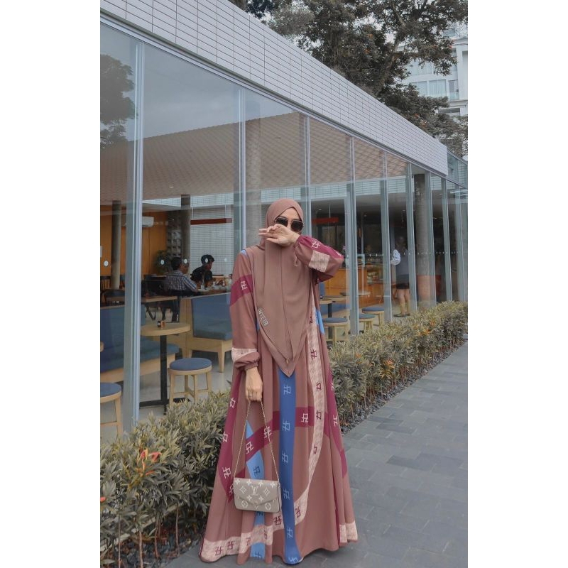 Abaya syari FITRIYA SERIES 01 02 & 03 BY ZAFEETRI