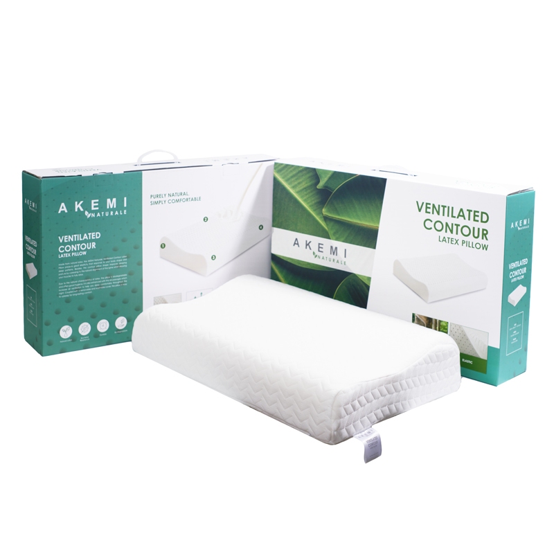Akemi Ventilated Contour Latex Pillow