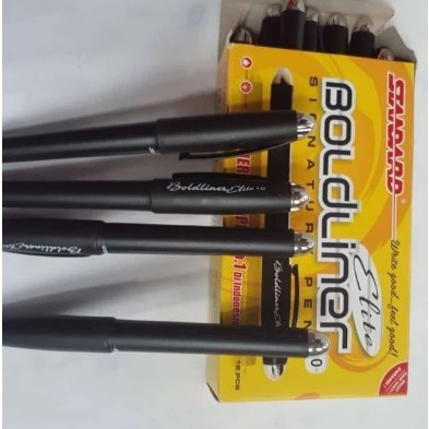 

Standard - Pulpen Boldliner Elite 1.0 ( Alat Tulis / Pen / Ballpoint / Pena )