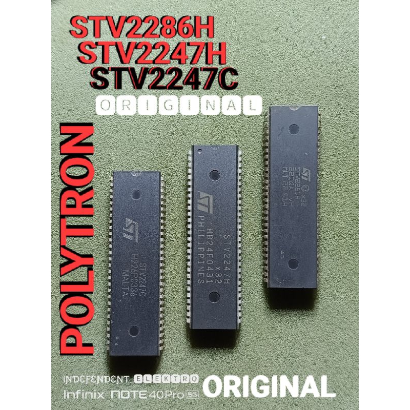 STV2286H   STV2247H   STV2247C   ic stv2286h   stv2286h   stv2286c   ic croma tv Polytron original