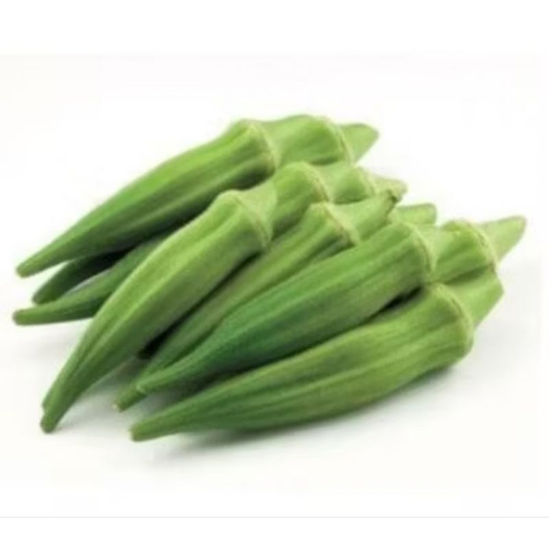

Sayur Okra hijau segar 1 kg