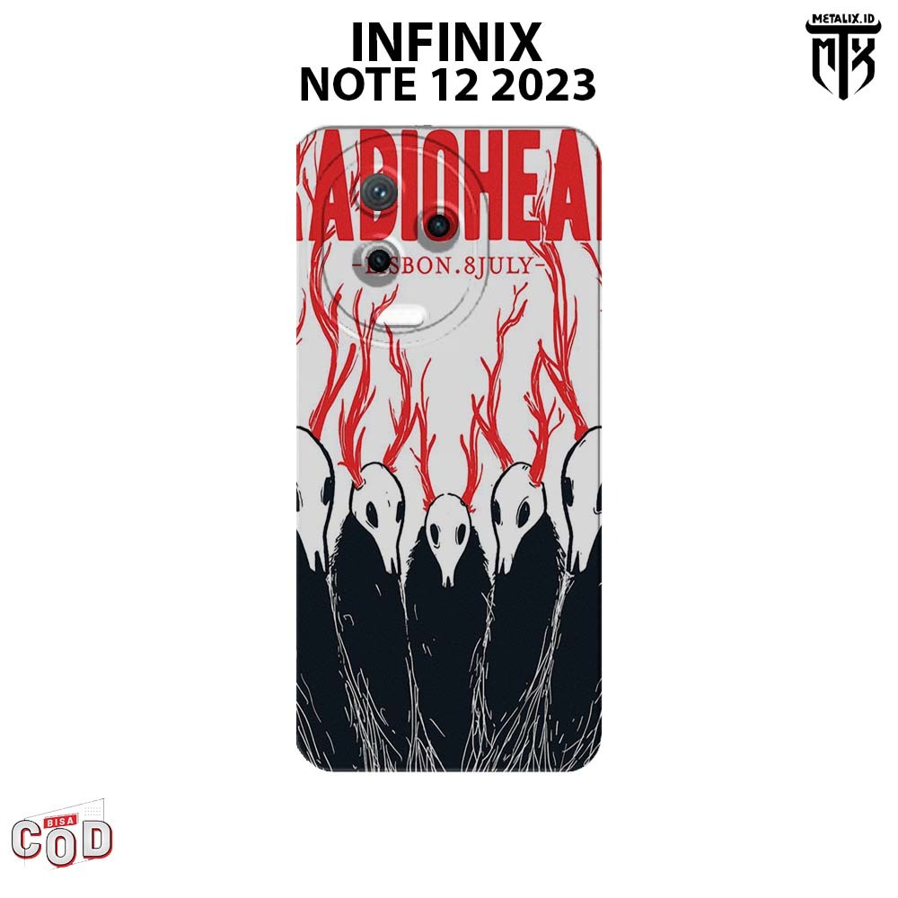 Casing INFINIX NOTE 12 2023 - Case INFINIX NOTE 12 2023 BAND RADIO HEAD SOFTCASE PROCAMERA CASE HAND