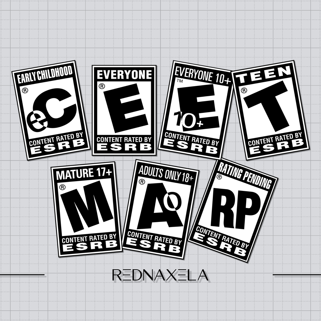 

Sticker Vinyl Entertainment Content Rating Waterproof Laptop Sticker