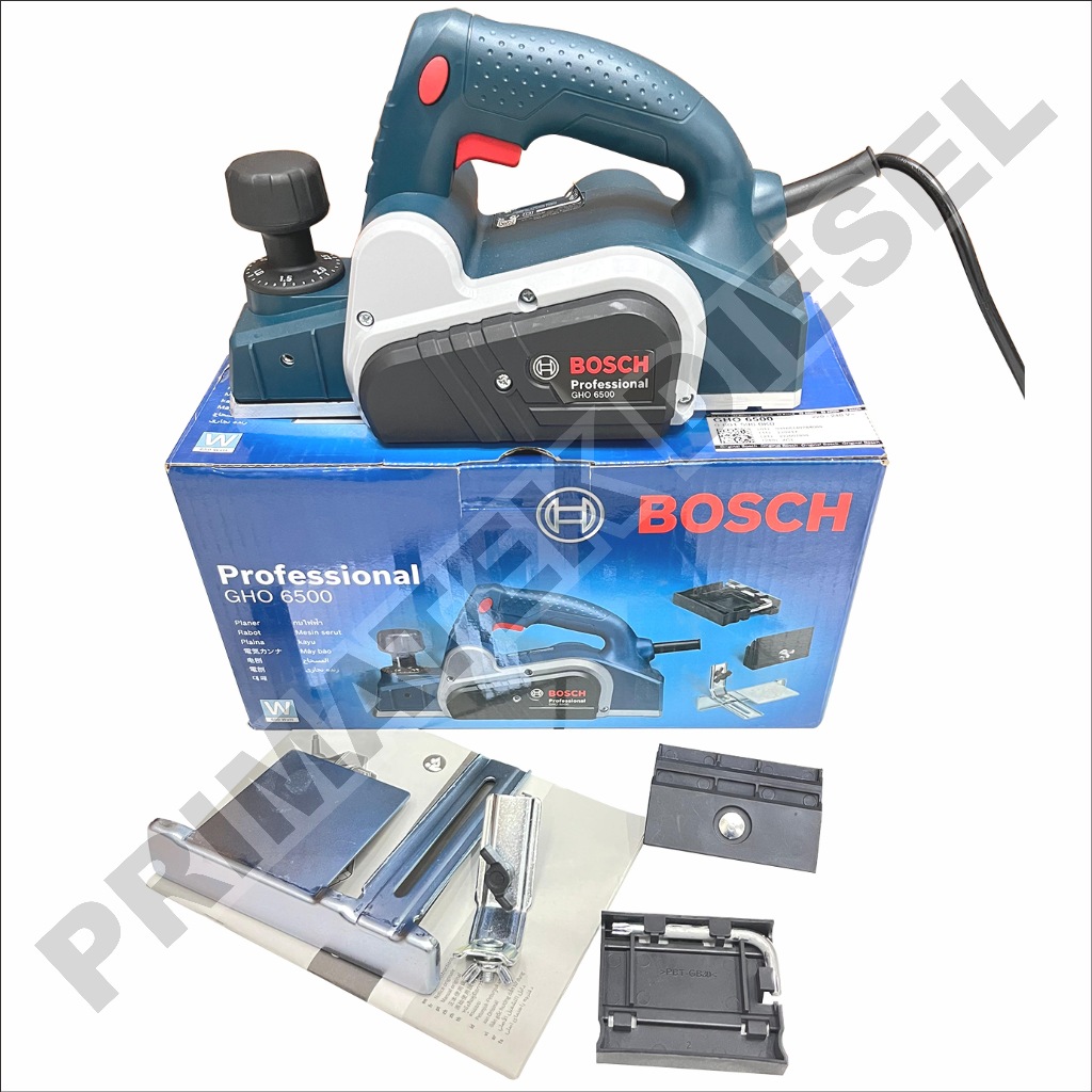 Mesin Planer Serut Kayu GHO6500 BOSCH / Electic Planner Kayu Mesin Pasah Ketam Sugu LISTRIK 82mm GHO