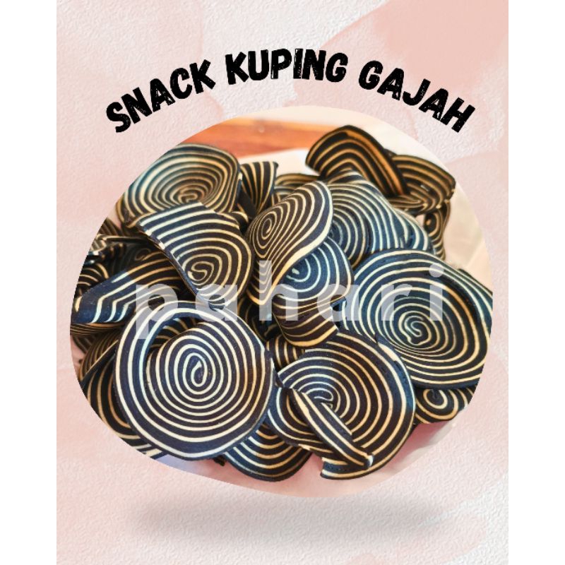 

Snack Kuping Gajah Makanan ringan
