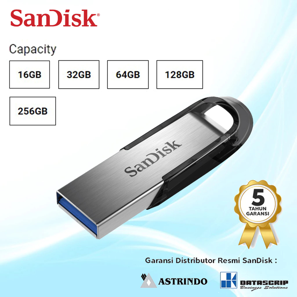 Sandisk Flashdisk Sandisk 16GB Ultra Flair CZ73 USB 3.0