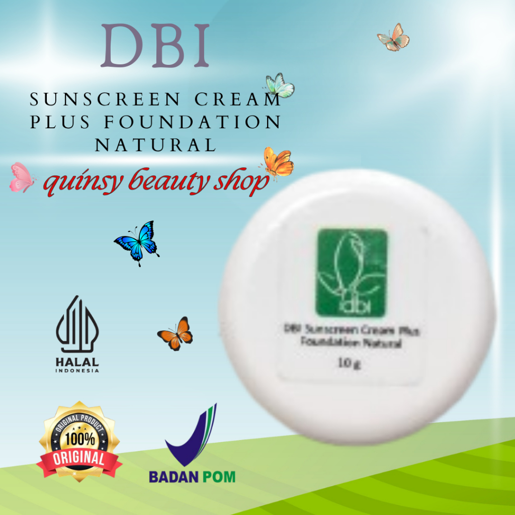 dbi sunscreen cream plus foundation natural 10 GR