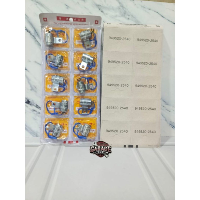 Condensor kondensor toyota kijang 7k L300 CARRY ORIGINAL 10 pcs