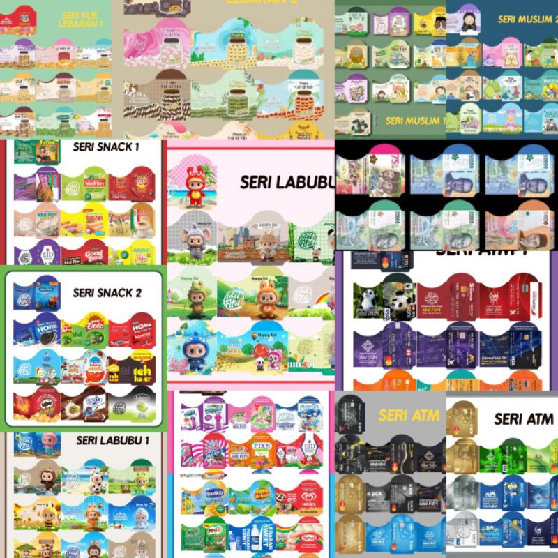 

Amplop lebaran 2025 isi seri 10pack(100pcs) sdh siap pake