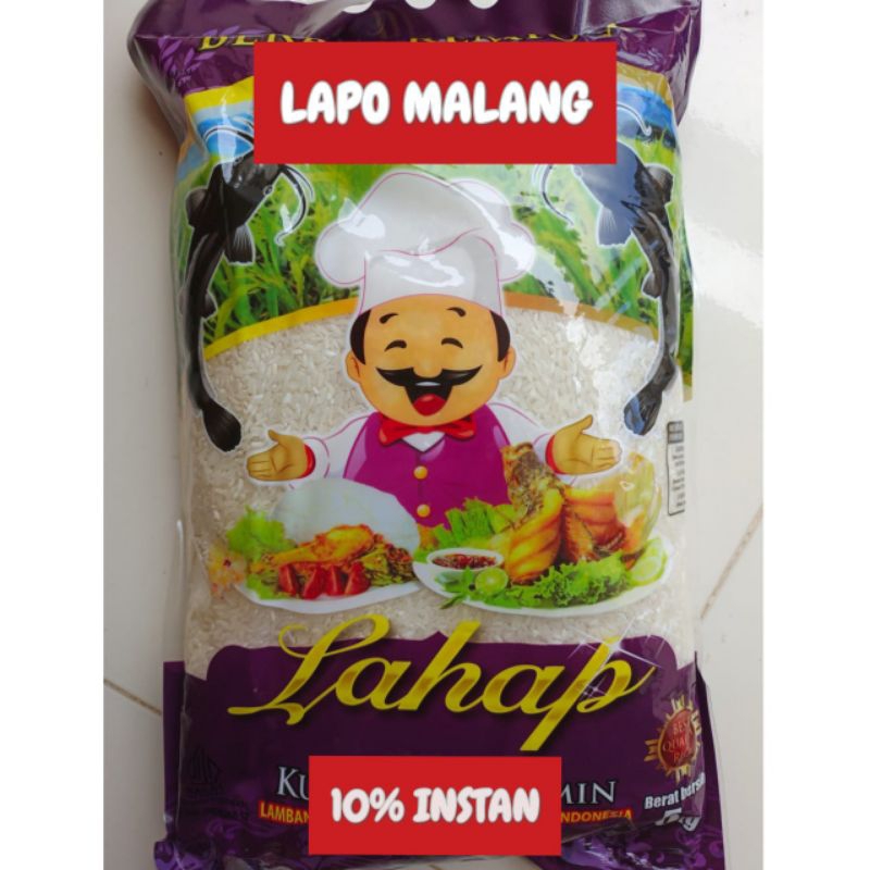 

(LAPOMY) BERAS LAHAP LELE PREMIUM