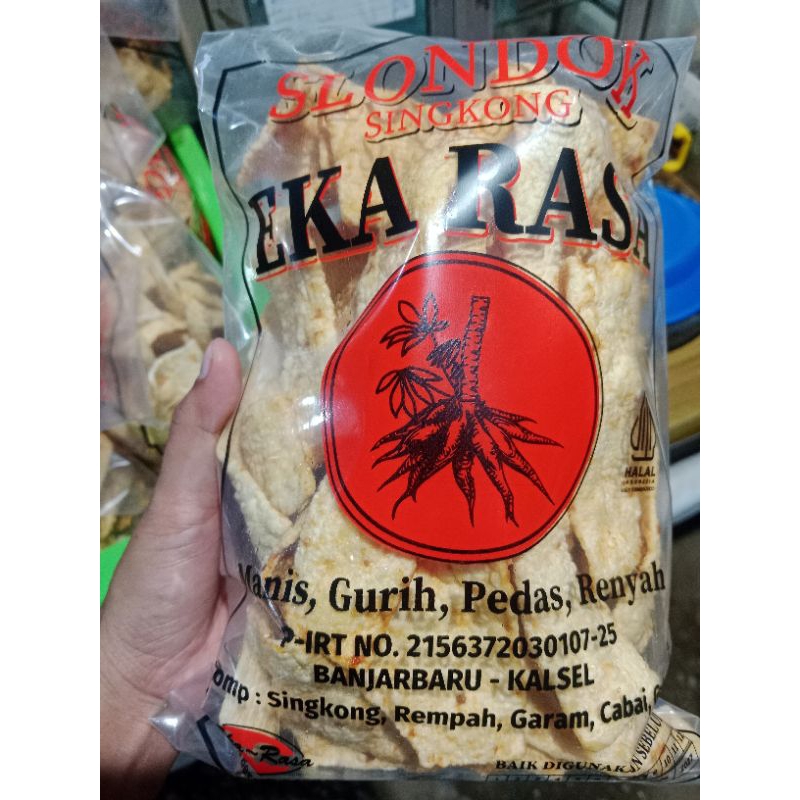 

Slondok Singkong Kerupuk singkong Slondok