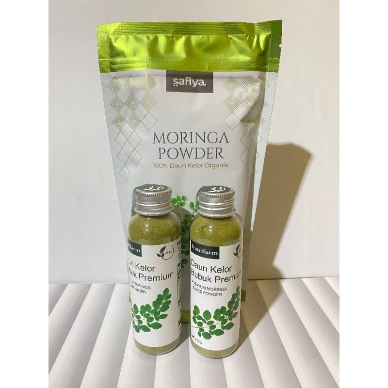 

daun kelor bubuk premium / daun kelor premium / premium moringa leaves powder