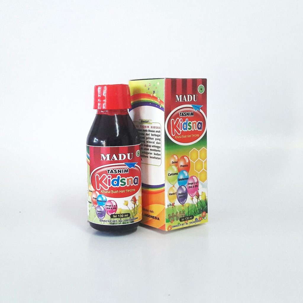 

Madu Kidsna Tasnim Madu KIDSNA Herbal Suplemen Anak Isi 175 gr