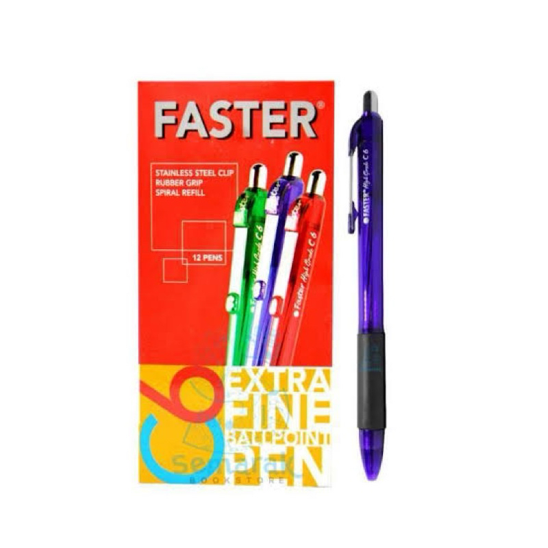 

BOLPEN FASTER C6 BALLPOINT FASTER